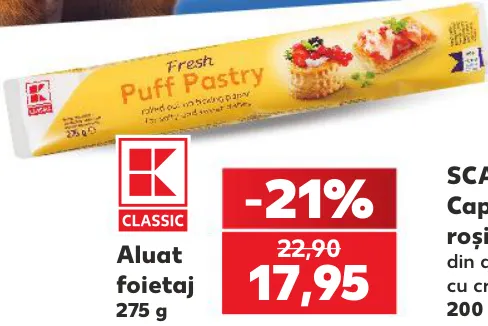 K-CLASSIC aluat foietaj, 275 g