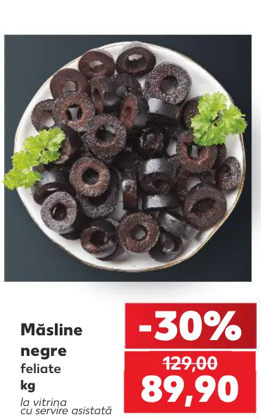 Măsline negre feliate