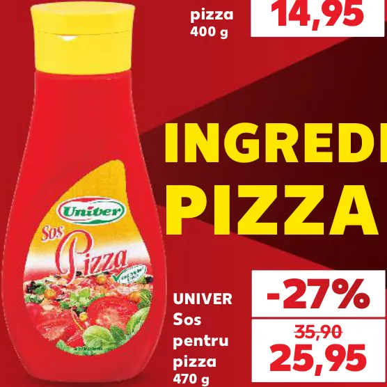 Sos pentru pizza UNIVER, 470 g