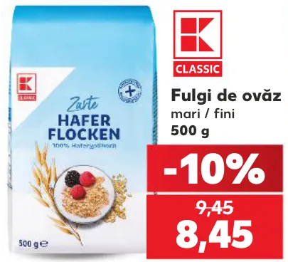 Fulgi de ovăz mari / fini