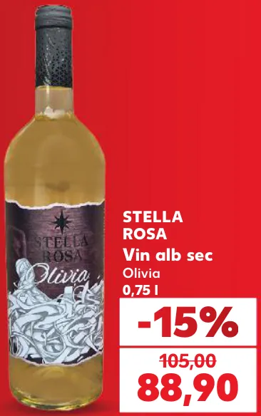 STELLA ROSA Vin alb sec Olivia, 0,75 l