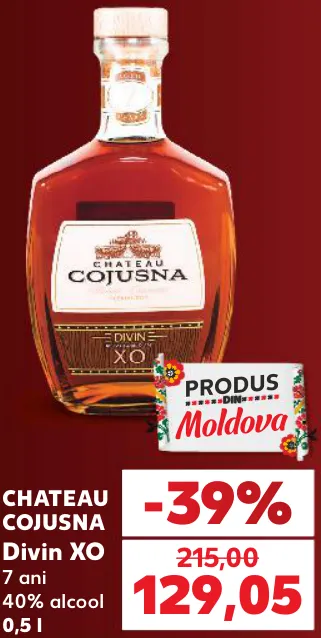 CHATEAU COJUSNA divin XO de 7 ani, 40% alcool