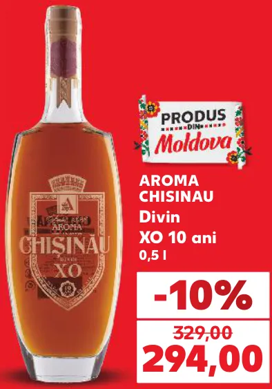 Divin AROMA CHISINAU XO de 10 ani, 0,5 l