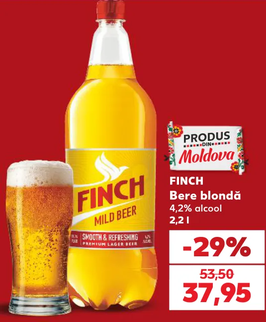 FINCH Bere blondă, 2,2 l