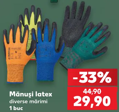 Mănuși din latex PARKSIDE, diverse mărimi, 1 buc.