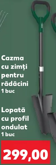 Cazma cu zimți pentru rădăcini, 1 buc.