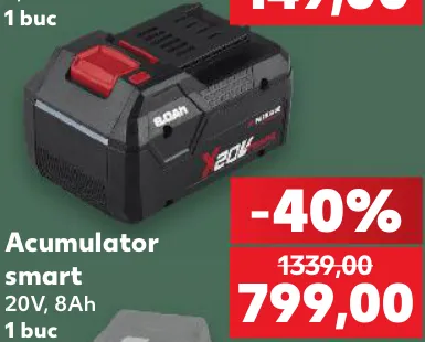 PARKSIDE Acumulator smart, 1 buc.