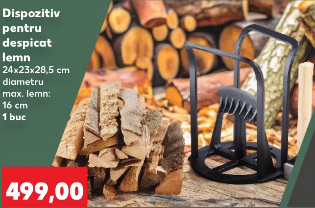 Dispozitiv pentru despicat lemn, 1 buc.
