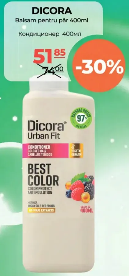 Balsam pentru păr BEST COLOR, 400 ml