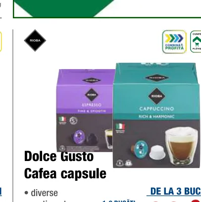 Кофе в капсулах Dolce Gusto, разные виды, 16 × 12 г