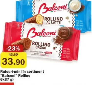 Мини-рулеты «Balconi» Rollino, в ассортименте
