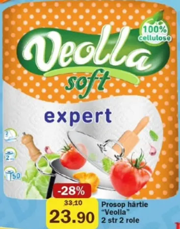 Бумажные полотенца Veolla