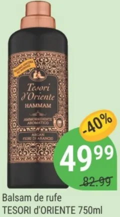 Кондиционер для белья TESORI d'ORIENTE, 750 мл