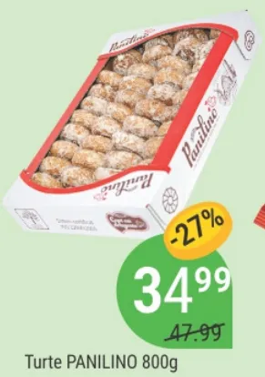 Turte PANILINO, 800 g