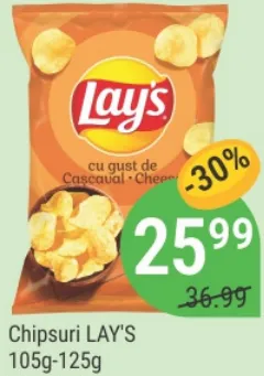 Chipsuri LAY'S, 105–125 g