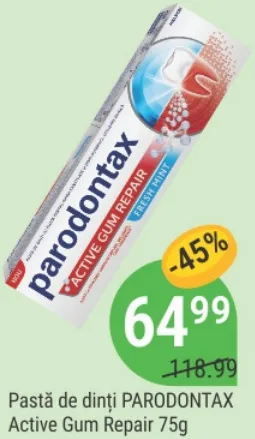 Pastă de dinți PARODONTAX Active Gum Repair, 75 g