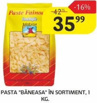 Paste BĂNEASA în sortiment, 1 kg