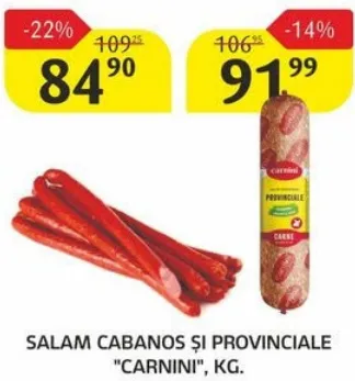 Ковбаса Cabanos CARNINI, кг