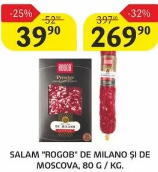 Salam „ROGOB” De Milano, 80 g