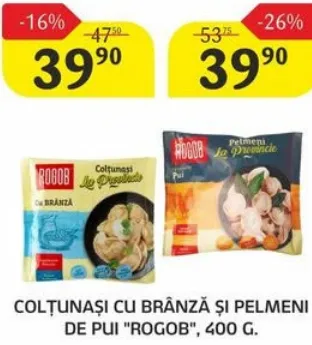 Colțunași cu brânză ROGOB, 400 g