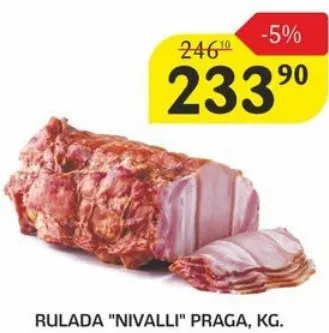 NIVALLI Ruladă «Praga», kg