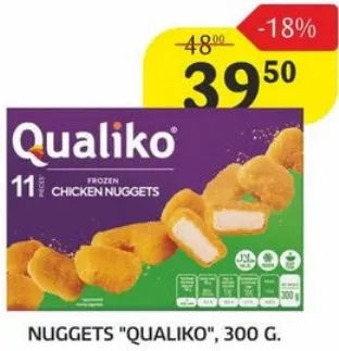 Nuggets „QUALIKO”, 300 g