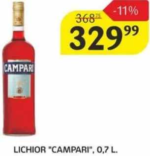 Lichior CAMPARI, 0,7 l