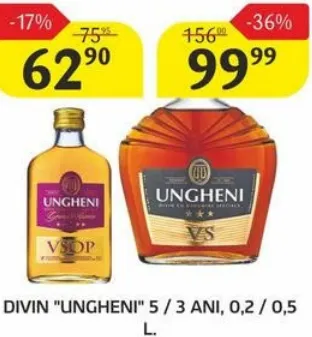 Divin UNGHENI, 3 ani, 0,5 l