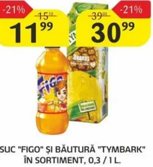 Tymbark Băutură în sortiment, 1 l