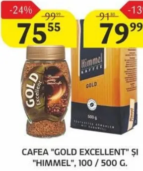 Cafea Gold Excellent, 100 g