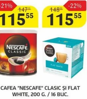 Cafea „NESCAFE” Flat White, 16 buc.