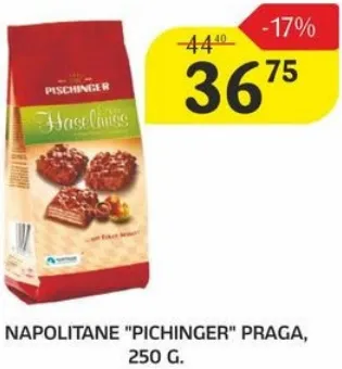 Napolitane PISCHINGER Praga, 250 g