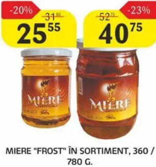 Miere FROST, în sortiment, 360 g