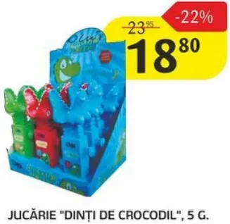 Jucărie „Dinți de crocodil”, 5 g
