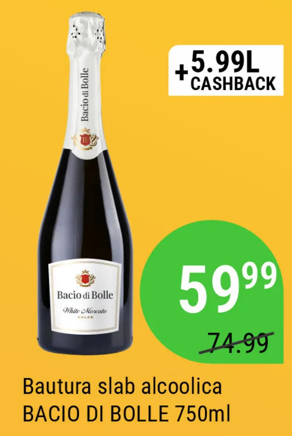 BACIO DI BOLLE Слабоалкогольный напиток, 750 мл