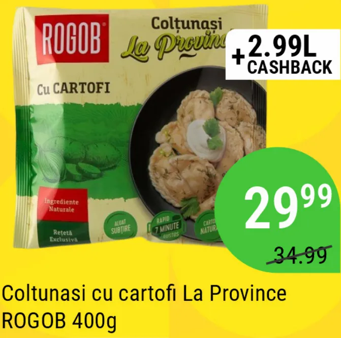 Вареники с картофелем La Province ROGOB, 400 г