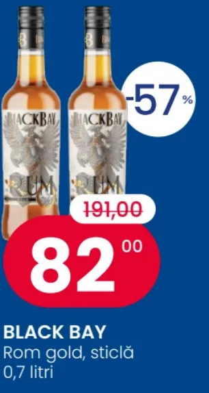 BLACK BAY — ром Gold, бутылка, 0,7 л