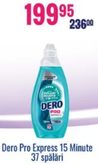 Dero Pro Express 15 Minute, 37 стирок