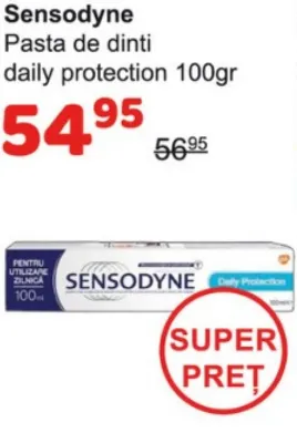 Зубная паста Sensodyne Daily Protection, 100 г