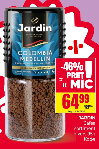 Cafea JARDIN în sortiment, 95 g