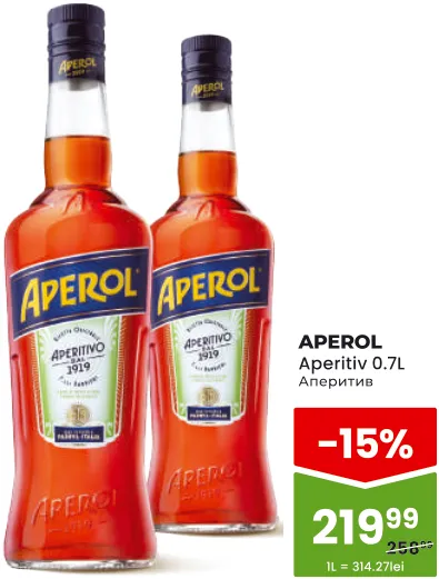 APEROL Aperitiv, 0,7 l