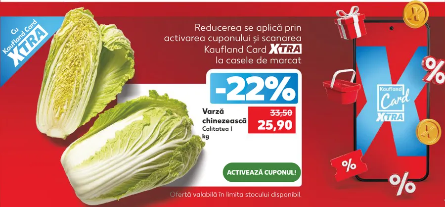 Varză chinezească, calitatea I, kg