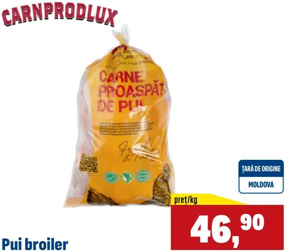 Pui broiler