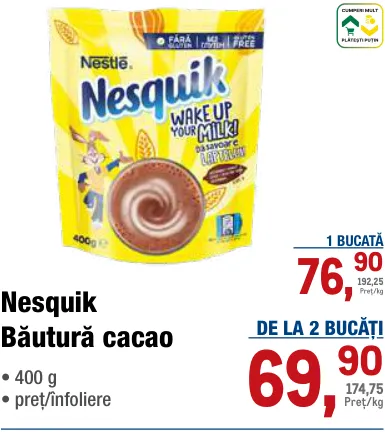 Какао-напиток Nesquik