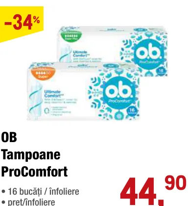 Тампоны OB ProComfort