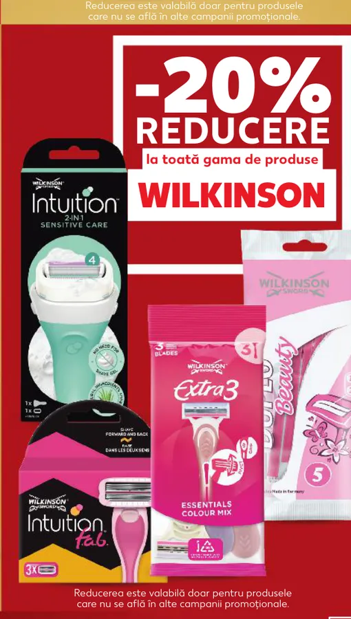 Вся линейка товаров WILKINSON