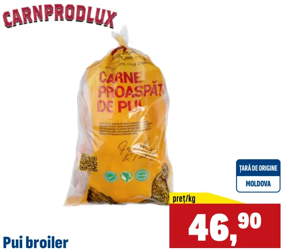 Pui broiler CARNPRODLUX