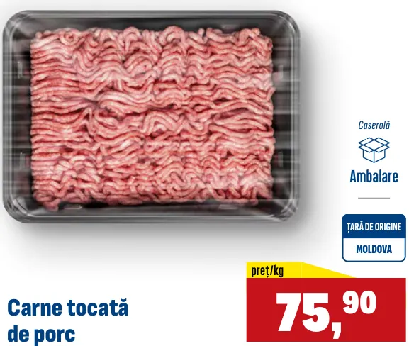 Carne tocată de porc, 1 kg