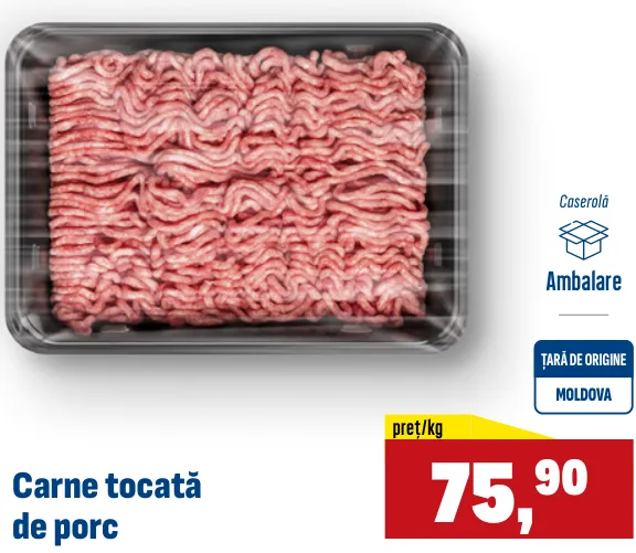 Carne tocată de porc