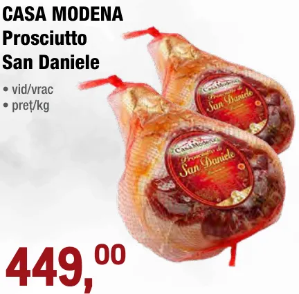 Прошутто CASA MODENA San Daniele